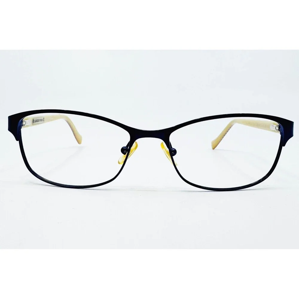 Lucky Brand Eyeglasses Womens Purple D102 Cat Eye Full Rim 53-16-135